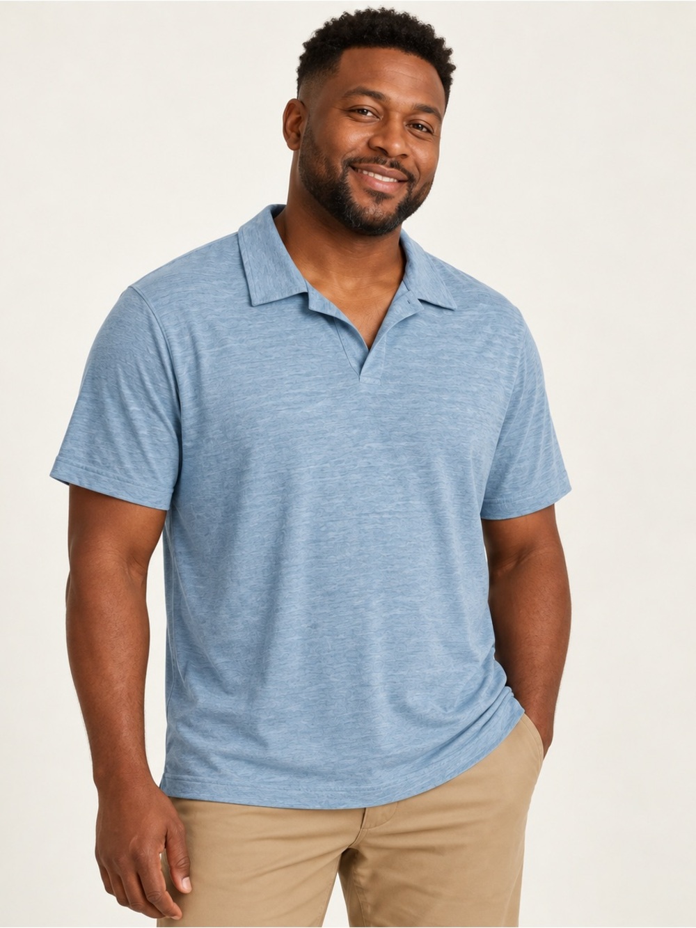 Bonobos NWOT Blue Polo Shirt Classic Casual Style in 100% Cotton.